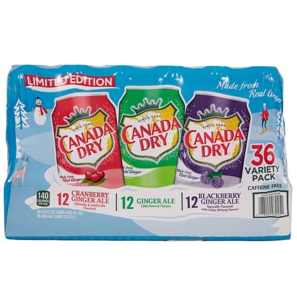 Canada Dry Ginger Ale Winter Variety Pack - Blogs & Forums